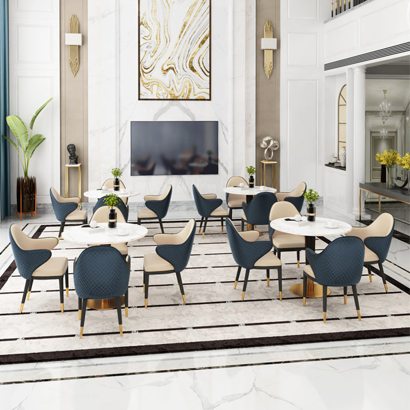 Contemporary 1/4/5 Pieces Dining Set Round Dining Room Table Set