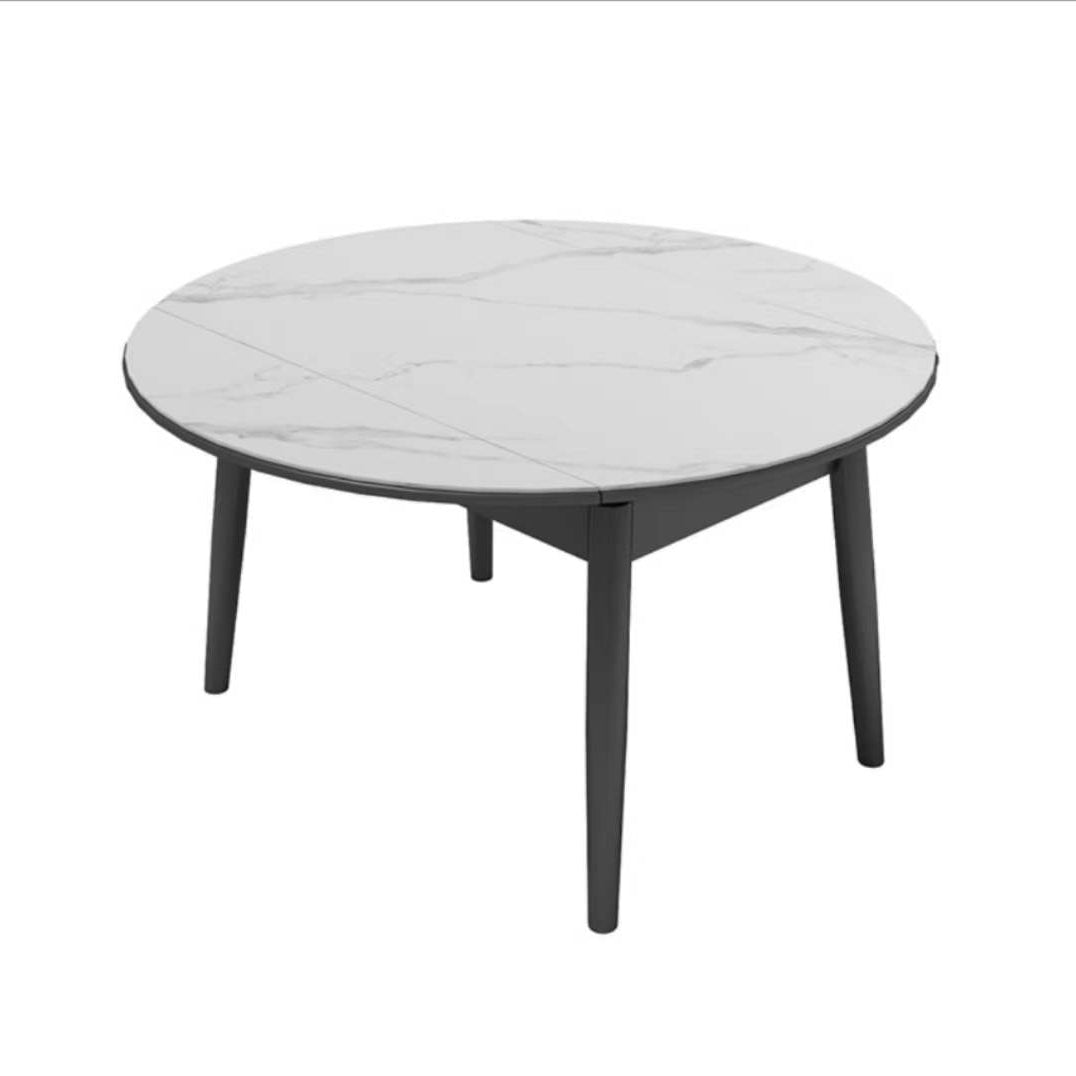 Modern 1/3/4/5/7 Pieces Dining Sintered Stone Dining Table Set with Metal Legs for Home