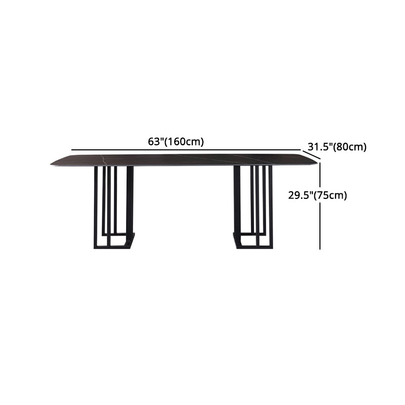 Modern 1/4/5/7 Pieces Dining Rectangle Dining Table Set for Home Use