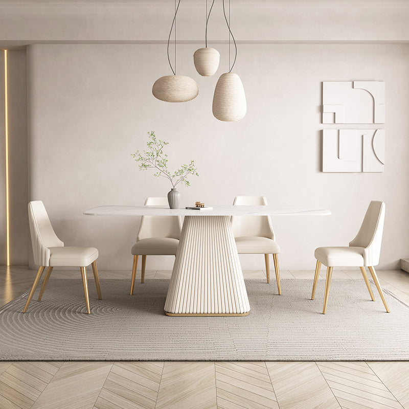 Contemporary 1/4/5/6/7 Pieces Dining Set Dining Room Table Set for Home