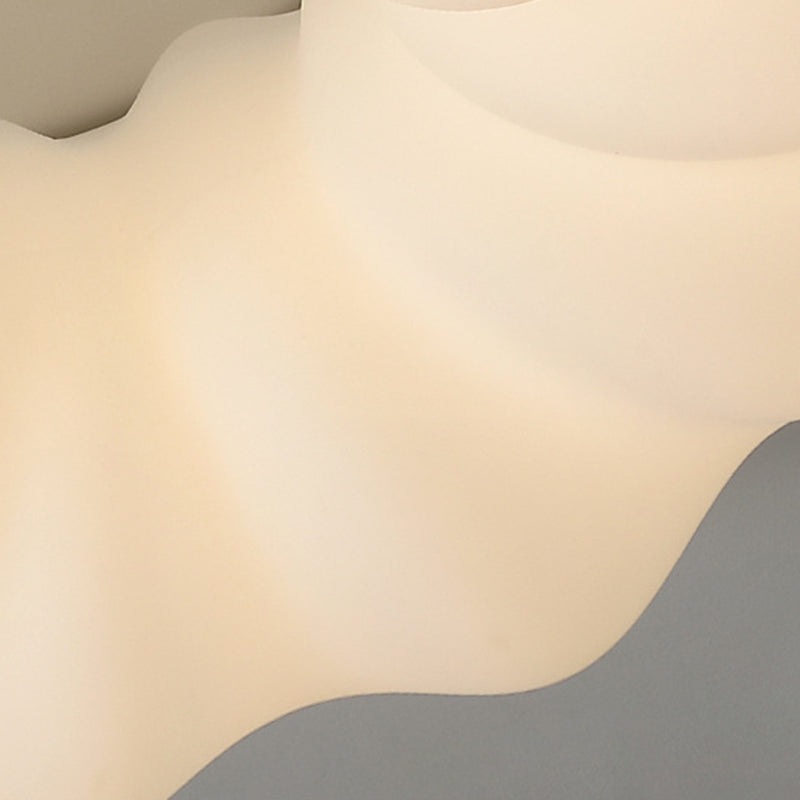 Luz de techo de metal con forma geométrica de estilo moderno, luz de techo de 5 luces para restaurante