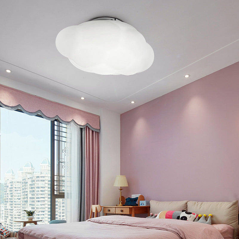 Luz de techo de metal con forma geométrica de estilo moderno, luz de techo de 5 luces para restaurante