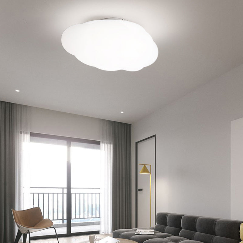 Luz de techo de metal con forma geométrica de estilo moderno, luz de techo de 5 luces para restaurante