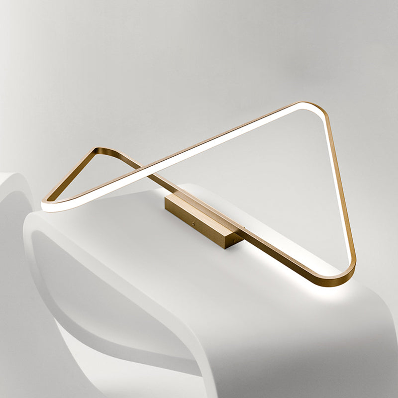Modern Style Linear Shape Ceiling Light Metal 1 Light Ceiling Light for Restaurant