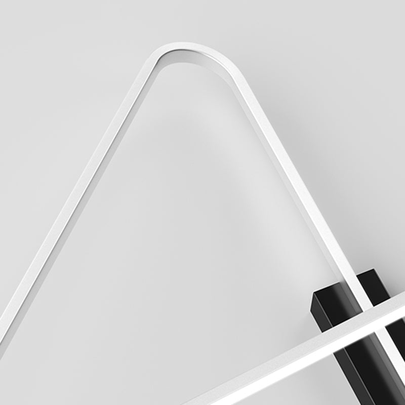 Modern Style Linear Shape Ceiling Light Metal 1 Light Ceiling Light for Restaurant