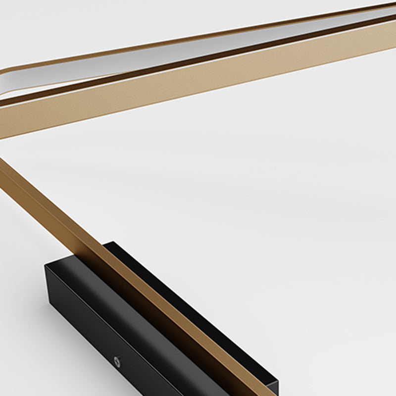 Modern Style Linear Shape Ceiling Light Metal 1 Light Ceiling Light for Restaurant