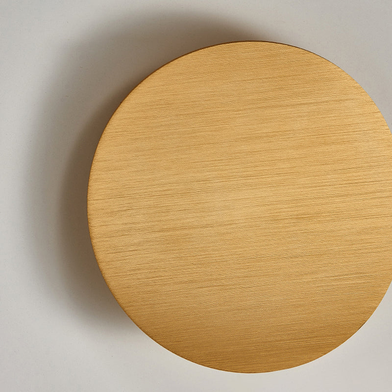 Metal Oval Shape Wall Sconce Modern Style 1- Light Wall Mount Lighting