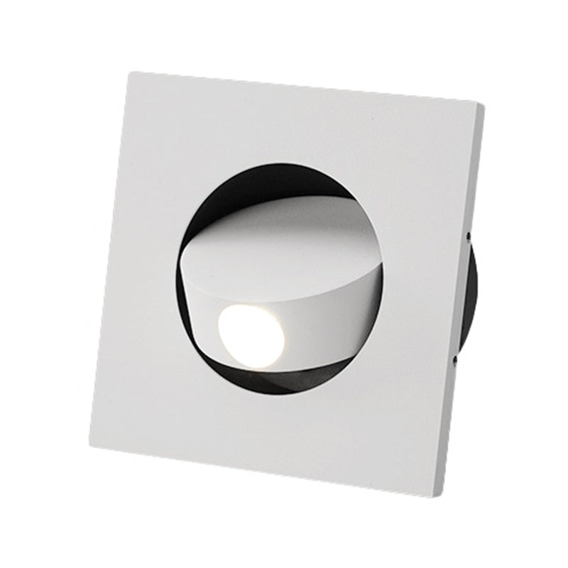 Forma geométrica Media de metal Medro Moder Modern Light Lighting de montaje de pared de luz