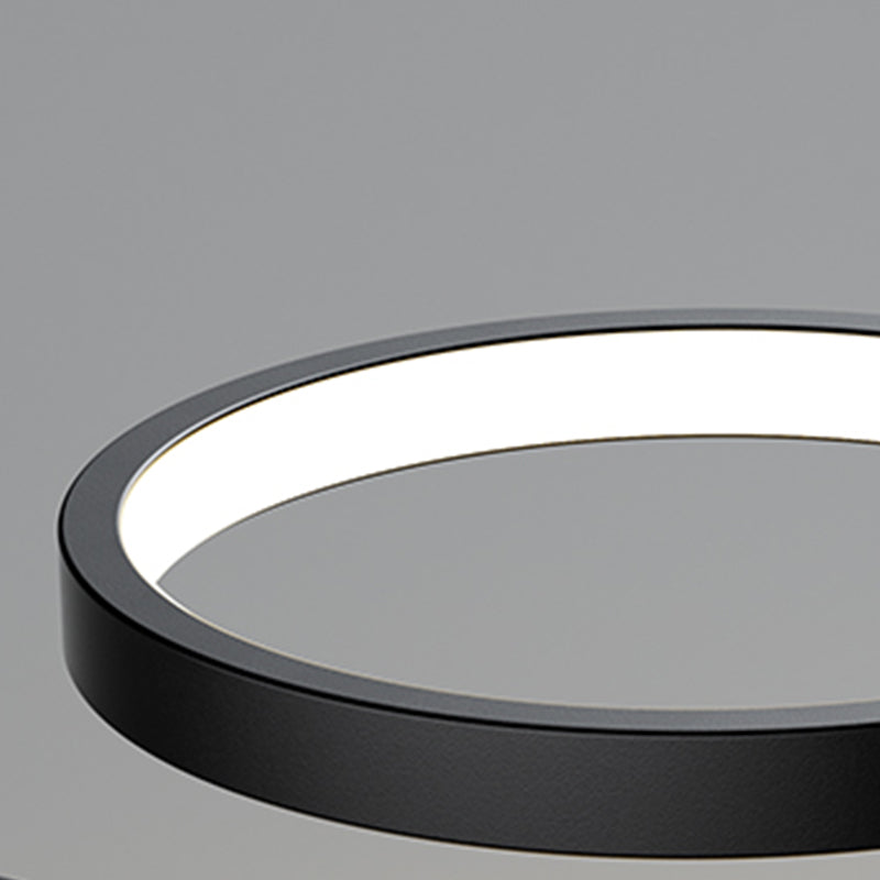 Round Shape Metal Wall Sconce Modern Style 1 Light Wall Mount Lighting