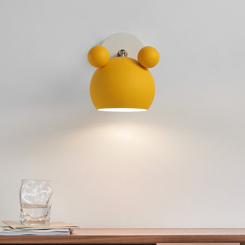 Metall einzigartige Wandleuchten moderne nordische Macarons Einlichtwandmontiertes Licht