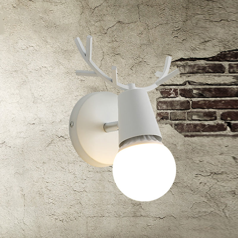 Macarons modernos de pared de metal únicos Luz de pared de 1 luces