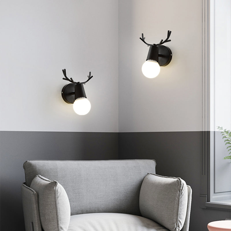 Macarons modernos de pared de metal únicos Luz de pared de 1 luces