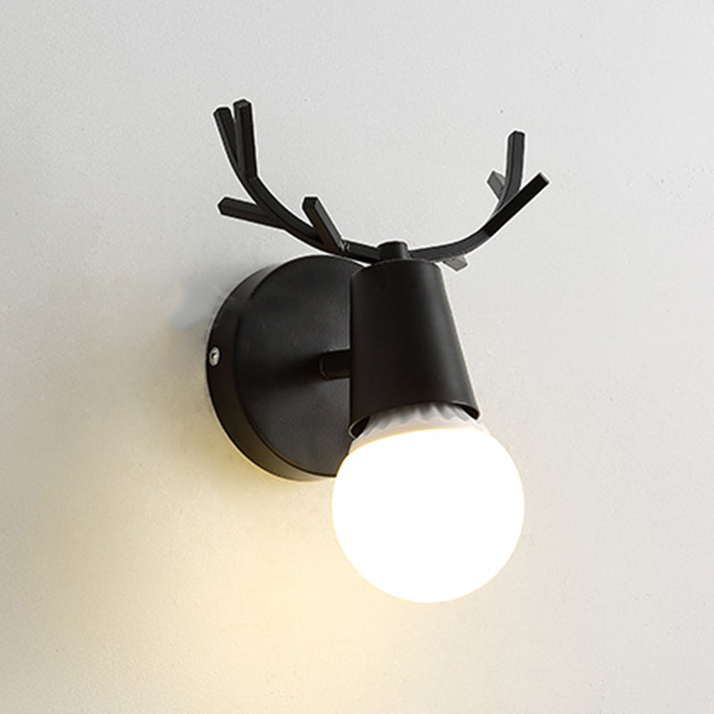 Macarons modernos de pared de metal únicos Luz de pared de 1 luces