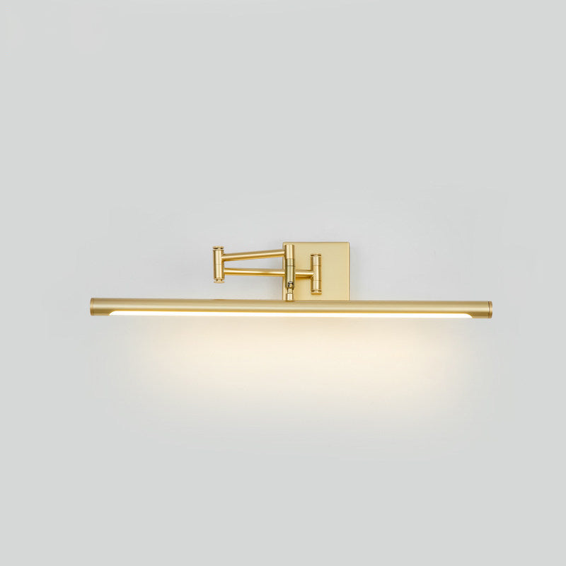 Modern Style Linear Vanity Lighting Fixtures Metal 1 Light Vanity Mirror Lights