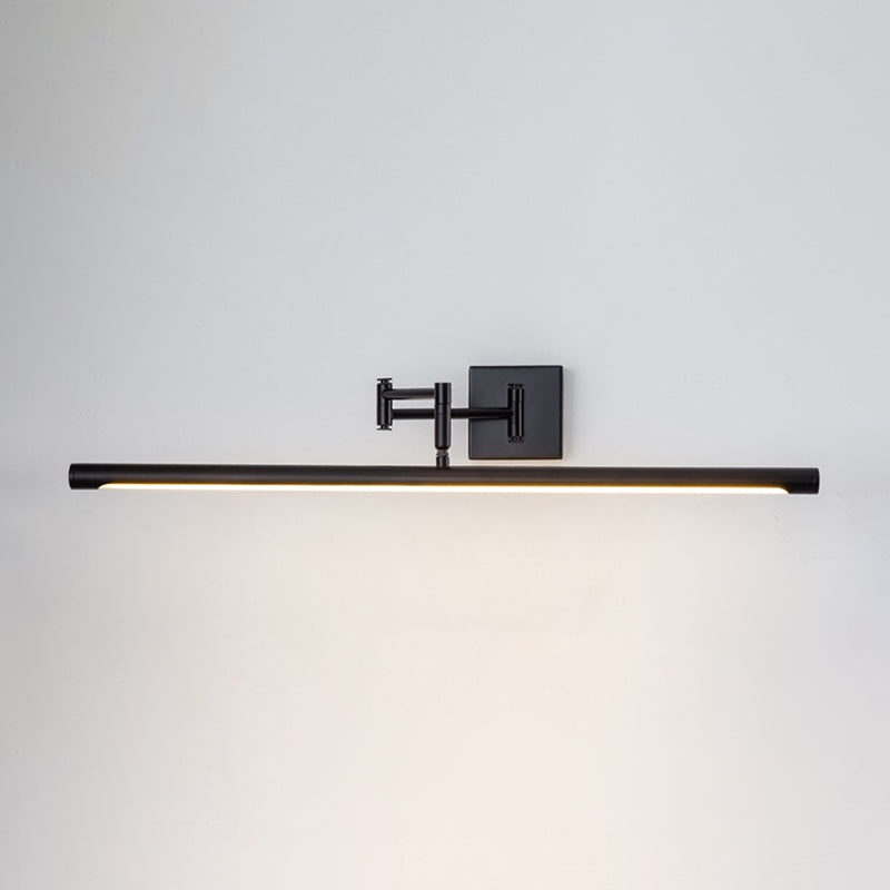 Modern Style Linear Vanity Lighting Fixtures Metal 1 Light Vanity Mirror Lights