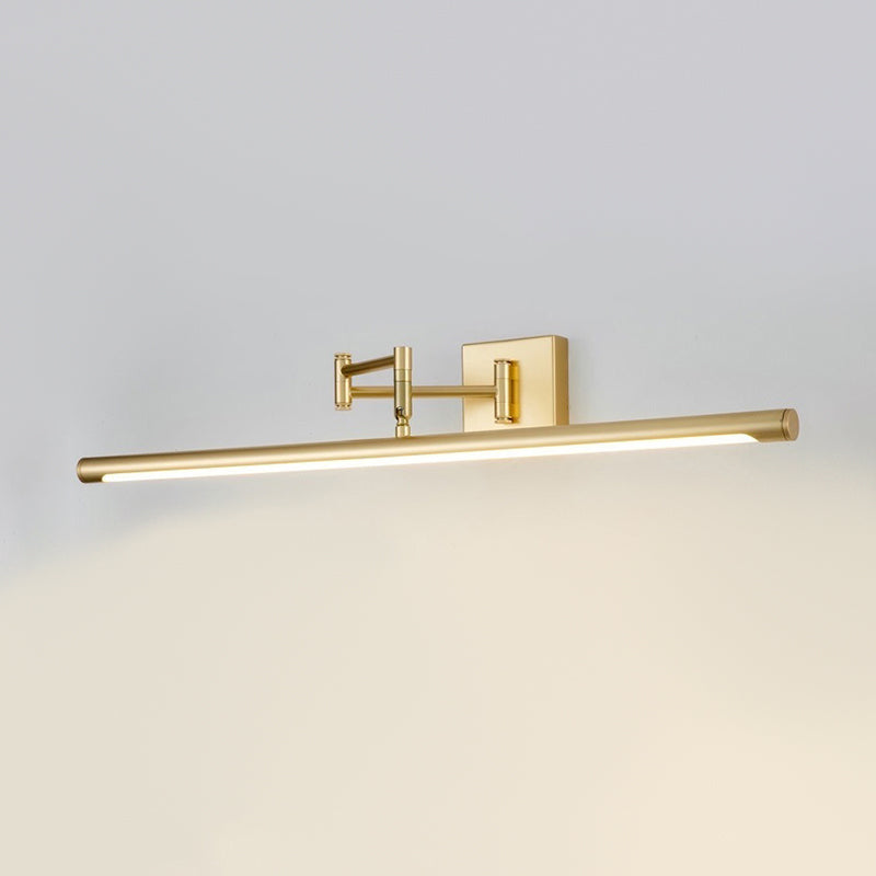 Modern Style Linear Vanity Lighting Fixtures Metal 1 Light Vanity Mirror Lights
