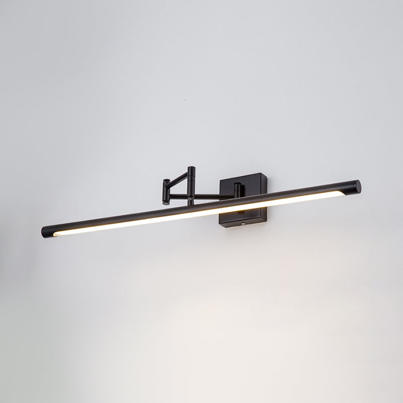 Modern Style Linear Vanity Lighting Fixtures Metal 1 Light Vanity Mirror Lights