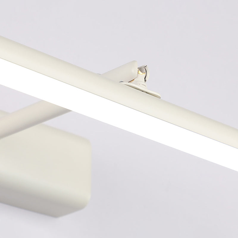 Modern Style Strip Vanity Lighting Fixtures Metal 1 Light Vanity Wall Sconce