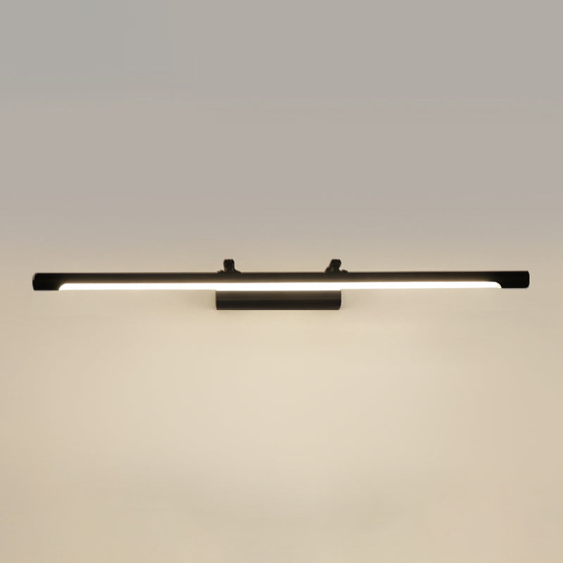 Modern Style Strip Vanity Lighting Fixtures Metal 1 Light Vanity Wall Sconce