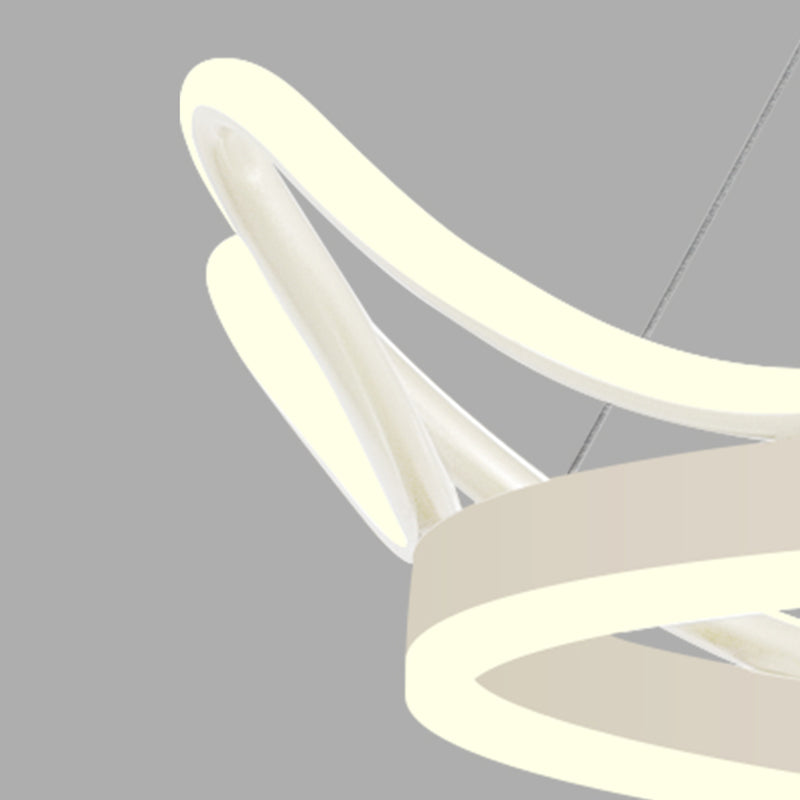 Contemporary Crown Chandelier Lights Metal 2 Light Chandelier Pendant Light