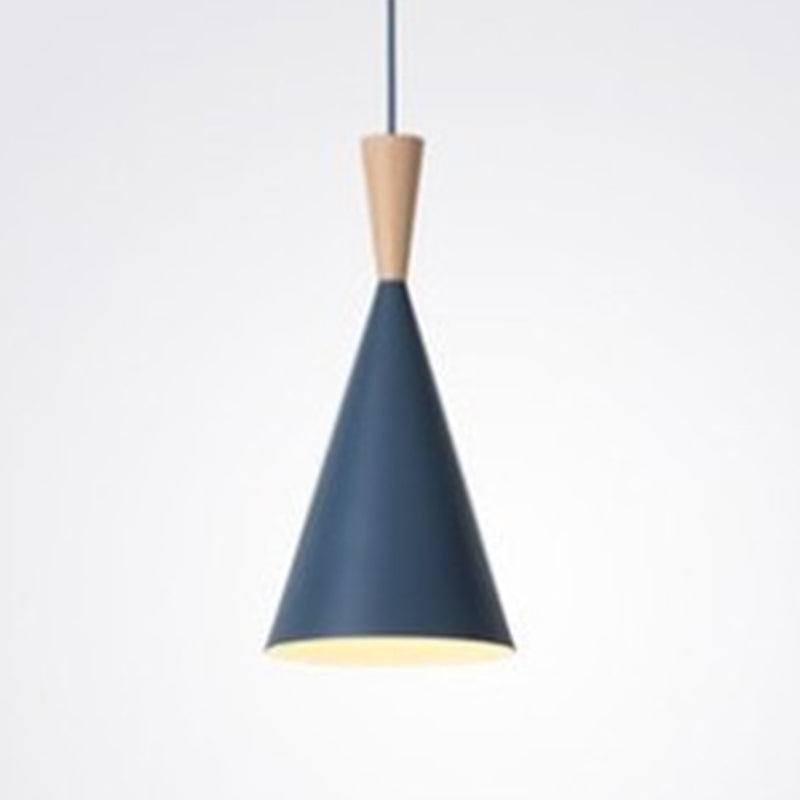 Modern Hanging Ceiling Light Iron 1-Light Pendant Light for Dining Room