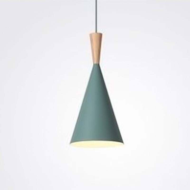 Modern Hanging Ceiling Light Iron 1-Light Pendant Light for Dining Room