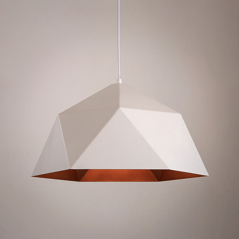 1 Light Bowl Hanging Pendant Modern Style Metal Hanging Lighting for Restaurant