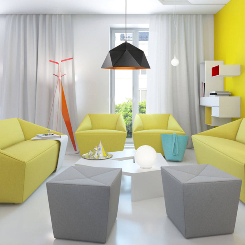 1 Light Bowl Hanging Pendant Modern Style Metal Hanging Lighting for Restaurant