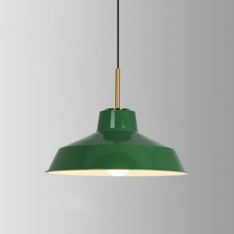 Luminaires de pendentif industriel à 1 lumière