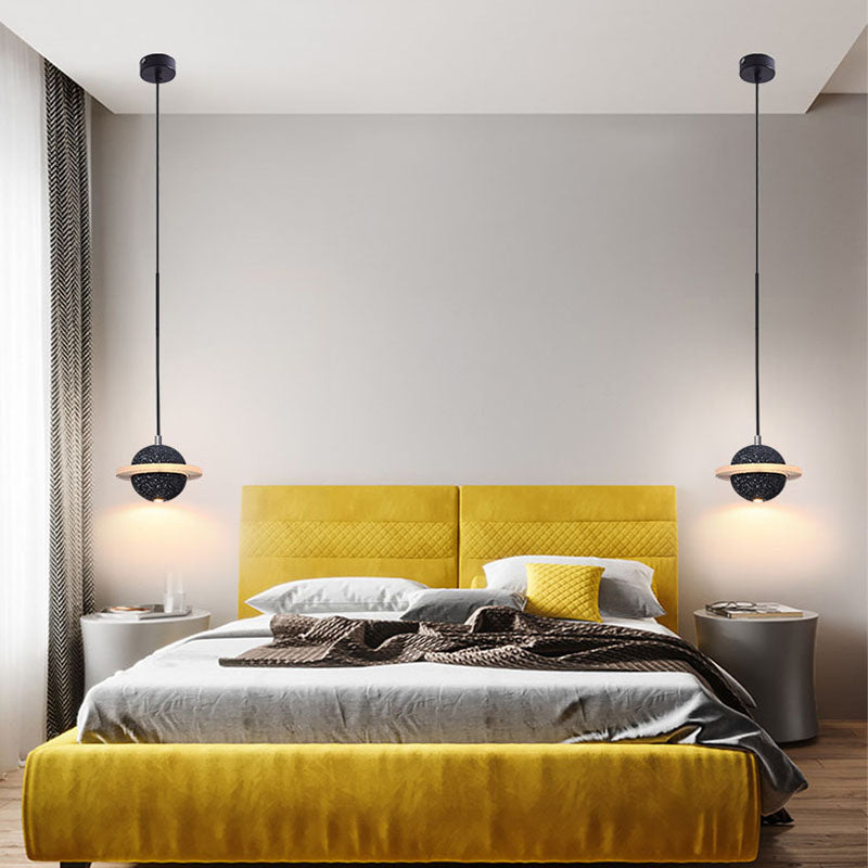 Salle d'étude de pendentif en ciment moderne l'éclairage de suspension globale