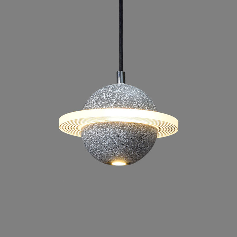 Salle d'étude de pendentif en ciment moderne l'éclairage de suspension globale