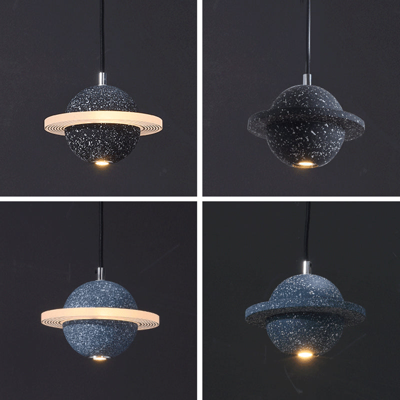 Salle d'étude de pendentif en ciment moderne l'éclairage de suspension globale