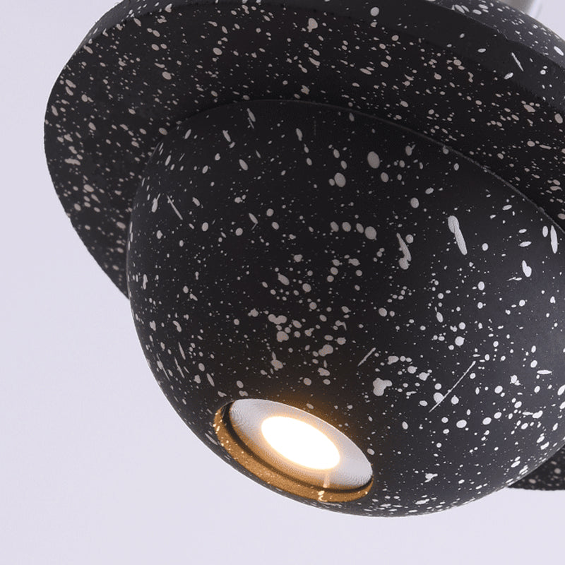 Salle d'étude de pendentif en ciment moderne l'éclairage de suspension globale