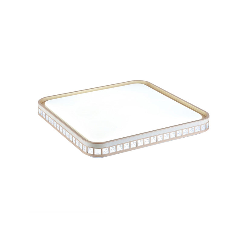 Iluminación de techo geométrica Luz de techo de montaje empotrado de cristal LED de estilo nórdico