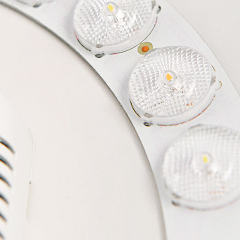 Iluminación de techo geométrica Luz de techo de montaje empotrado de cristal LED de estilo nórdico