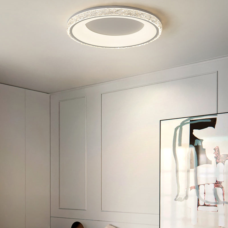 Nordic Circular Massimale Light LED Crystal Close to Massimale Lampada per Bedroom