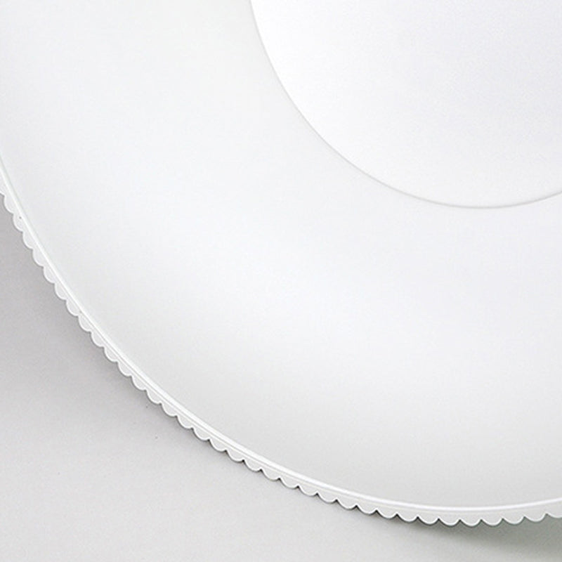 Lámpara de montaje en techo de tambor, iluminación de techo de metal Simple nórdica para sala de estar