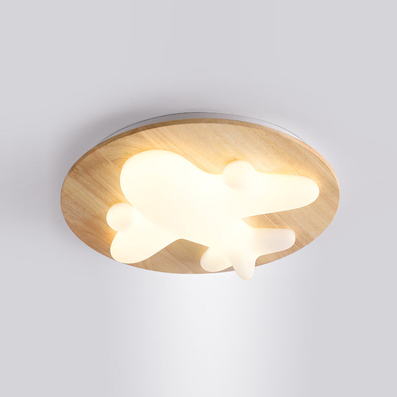 Modern eenvoudig dicht bij plafondverlichting LED-plafondlamp in Scandinavische stijl voor slaapkamer