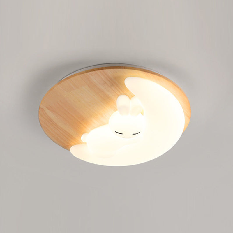 Modern eenvoudig dicht bij plafondverlichting LED-plafondlamp in Scandinavische stijl voor slaapkamer