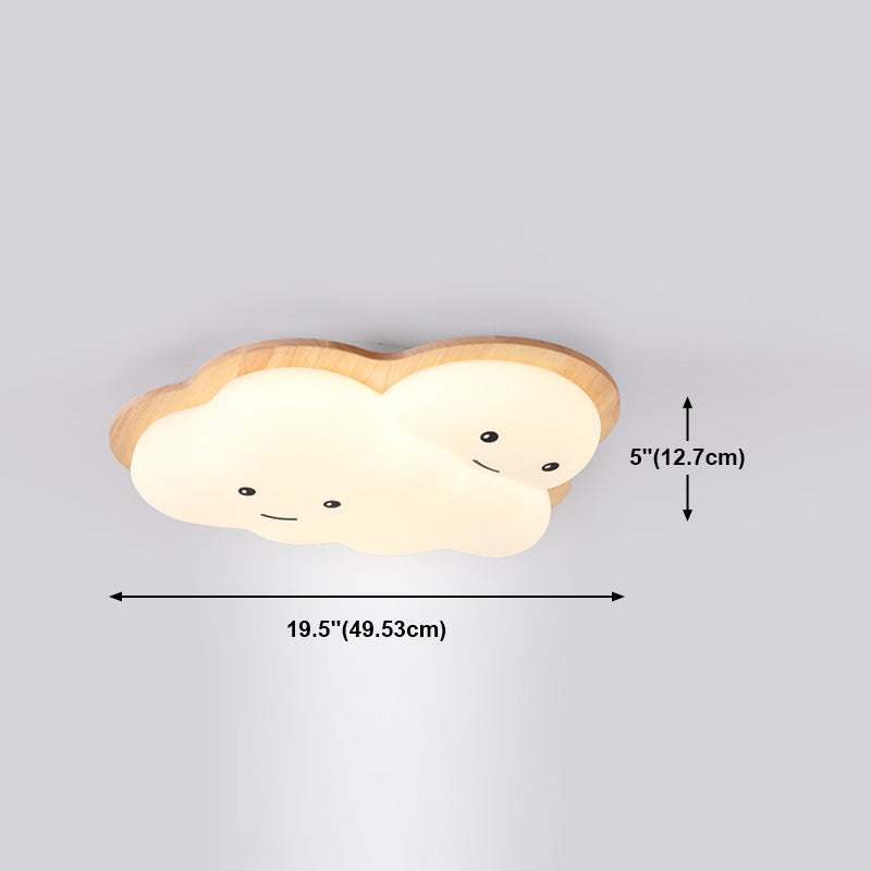 Modern eenvoudig dicht bij plafondverlichting LED-plafondlamp in Scandinavische stijl voor slaapkamer