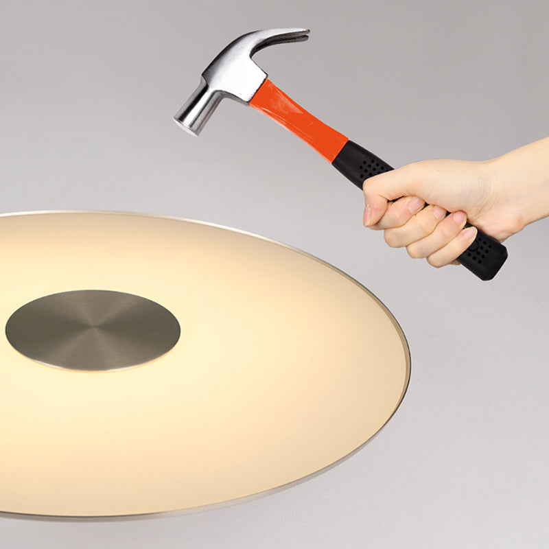 Metal Dome Suspension Lamp Minimalist LED Pendant Lighting for Dining Room