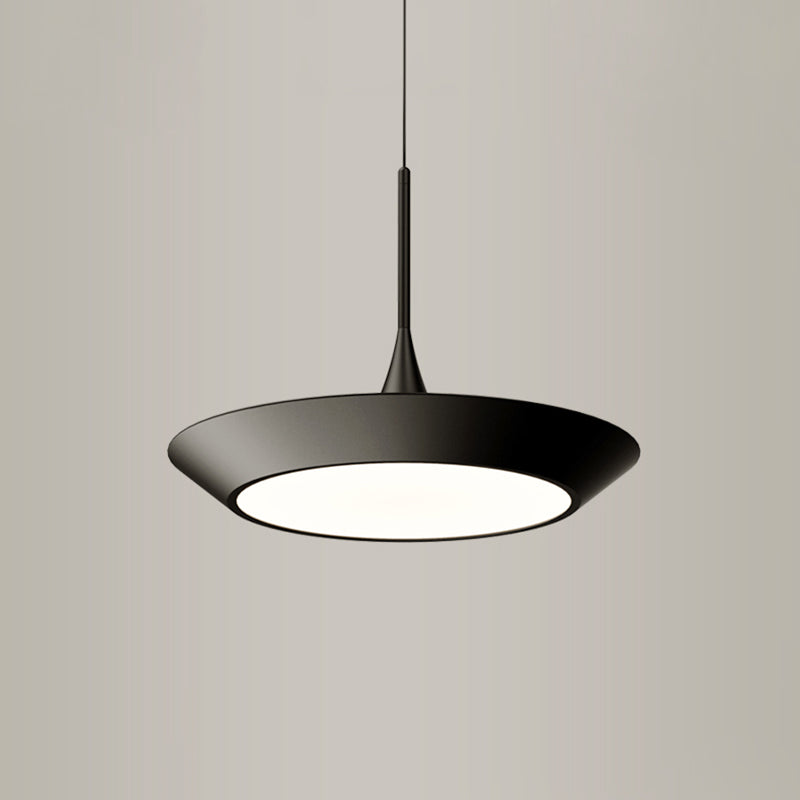 Luminaire suspendu en forme de géométrie Métallièrement le pendentif LED minimaliste pour salle à manger