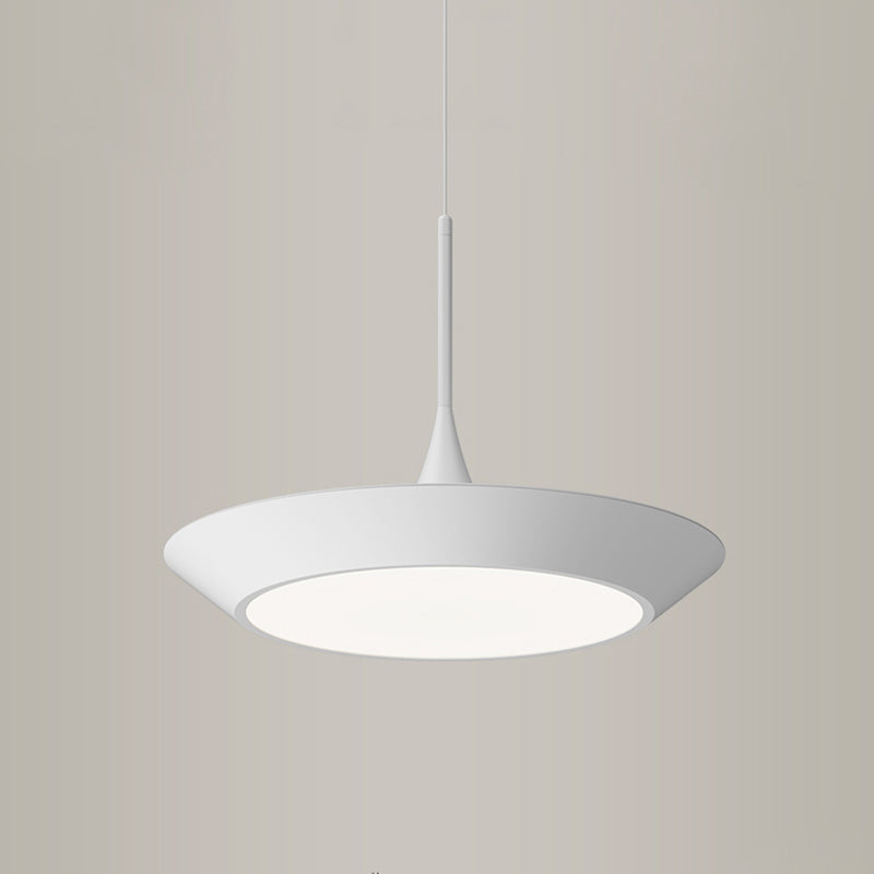 Luminaire suspendu en forme de géométrie Métallièrement le pendentif LED minimaliste pour salle à manger