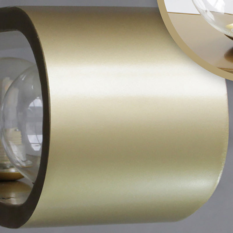 Minimalismo Isla Ligera Ligera de vidrio transparente accesorios de iluminación para comedor