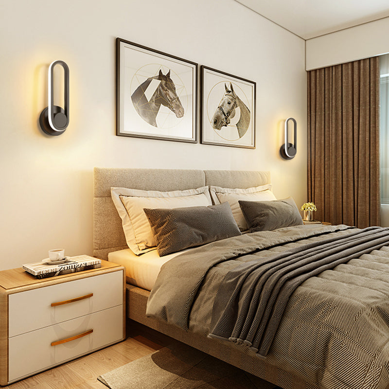 Rotatable Simplicity Wandleuchte LED -Leuchten mit Silikonschatten für Schlafzimmer