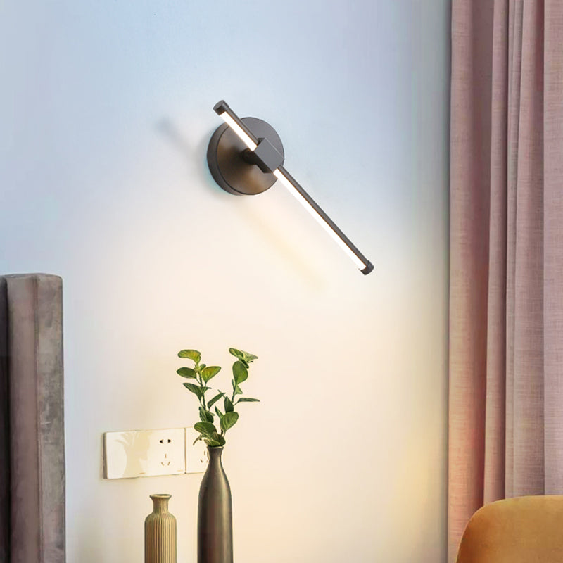 Rotatable Einfachheit Wandleuchte LED Leuchterleuchte mit Silikonschatten für Schlafzimmer