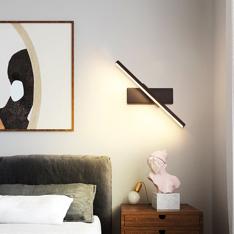 Rotatable Einfachheit Wandleuchte LED -Leuchtenleuchte mit Silikonschatten