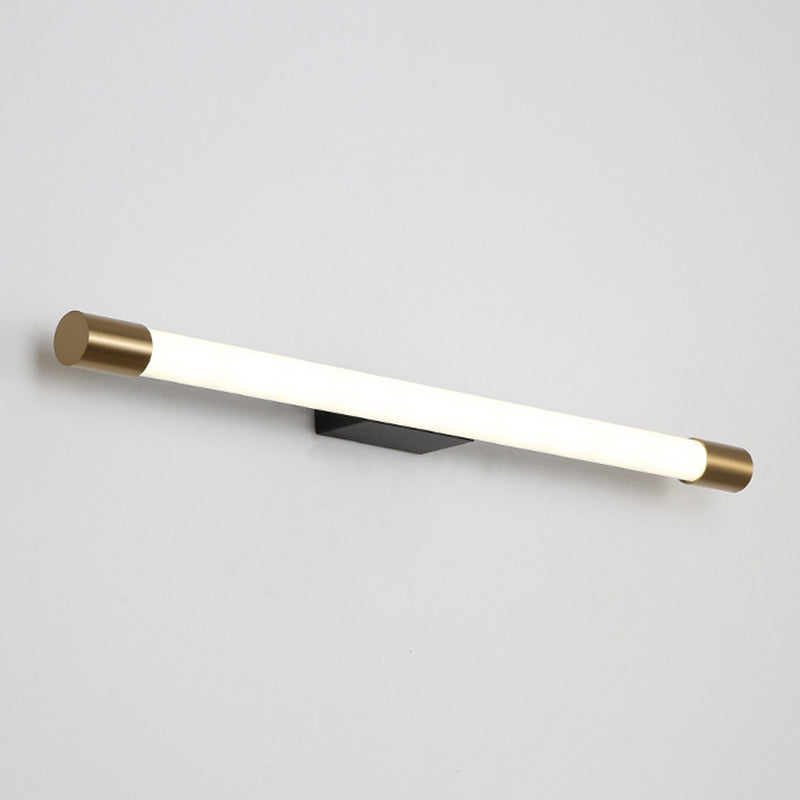 Contemporary Vanity Light Simple Linear Strip Mirror Lighting Fixtures for Restroom