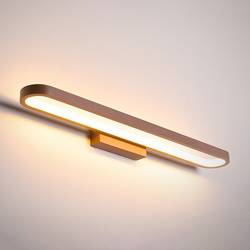 Household Vanity Light Contemporary Simple Linear Mirror Lighting Fixtures for Bathroom