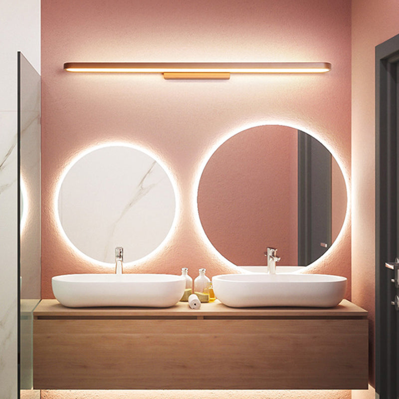 Household Vanity Light Contemporary Simple Linear Mirror Lighting Fixtures for Bathroom